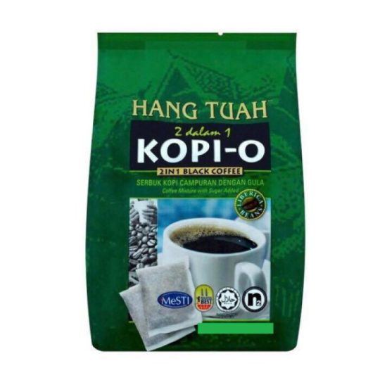 HANG TUAH LIBERICA COFFEE 2IN1 GREEN 13GM*16 HANG TUAH LIBERICA COFFEE 2IN1 GREEN 13GM*16