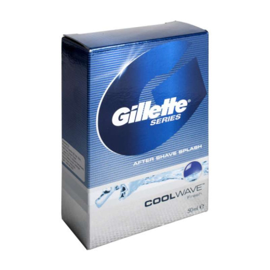 GILLETTE AFTER SHAVE SPLASH COOL WAVE 50ML