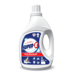 SUPER-K LIQUID DETERGENT ANTI BACTERIAL 3.8KG SUPER-K LIQUID DETERGENT ANTI BACTERIAL 3.8KG