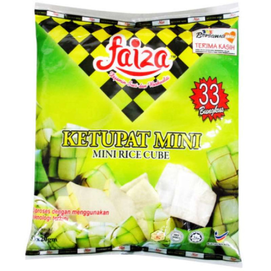 FAIZA KETUPAT MINI 20GM*33