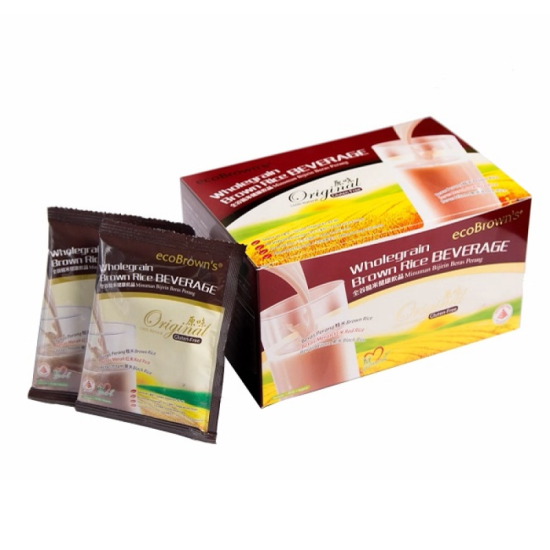 ECOBROWN'S WHOLEGRAINS BRICE BEVERAGE 30GM*16 ECOBROWN'S WHOLEGRAINS BRICE BEVERAGE 30GM*16