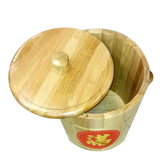 WOODEN RICE BARREL 6KG