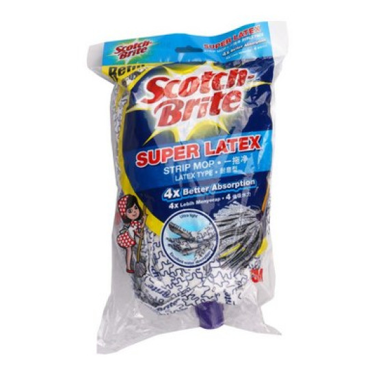 SCOTCH BRITE LATEX STRIP MOP REFILL