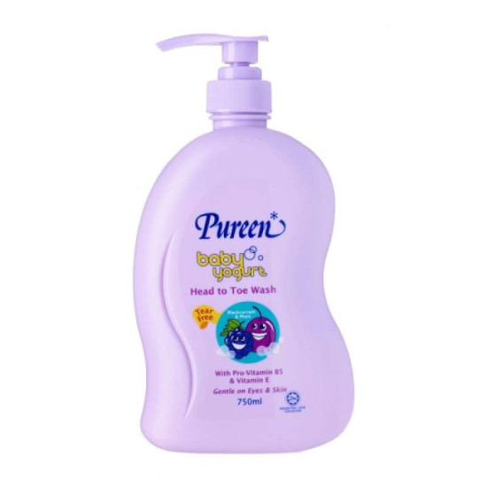PUREEN BABY YOGURT HEAD TO TOE WASH 250 ML