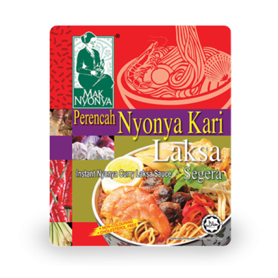 MAKNYONYA INSTANT NYONYA CURRY LAKSA 200G