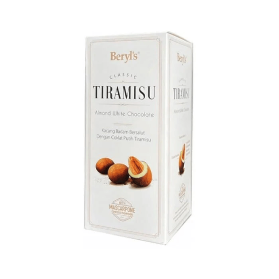 BERYL'S TIRAMISU ALMOND WHITE CHOCOLATE 180GM