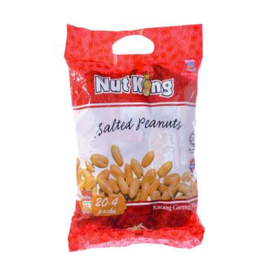 NUTKING SALTED PEANUTS 12GM*24