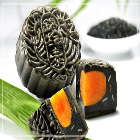 KAM LUN TAI B/SESAME BAMBOO CHARCOAL 1 YOLK MOONCA