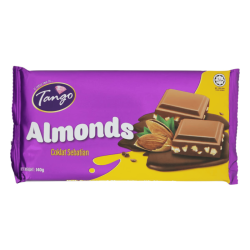 TANGO BAR ALMOND 140GM TANGO BAR ALMOND 140GM
