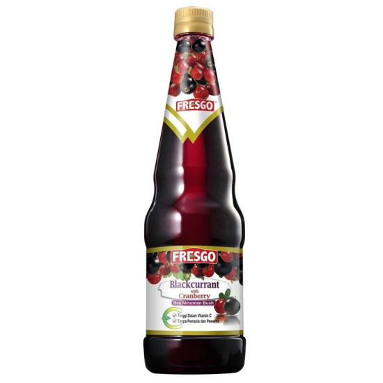 FRESGO FRUIT DRINK BLACKCURRANT WITH CRANBERRY 1L