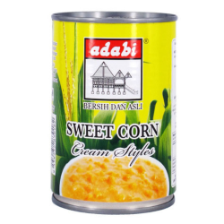 ADABI SWEET CREAM CORN 425GM ADABI SWEET CREAM CORN 425GM