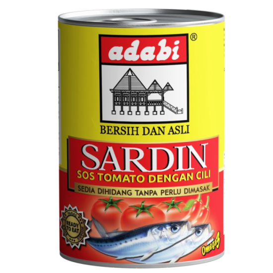 ADABI SARDINE IN TOMATO SAUCE 425GM