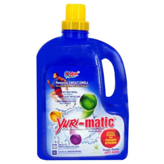 YURI MATIC LIQUID DETERGENT - TOUGH STAINS 2.8KG YURI MATIC LIQUID DETERGENT - TOUGH STAINS 2.8KG