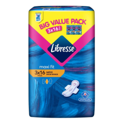 LIBRESSE PAD MAXI WING 24CM 16S*3 LIBRESSE PAD MAXI WING 24CM 16S*3