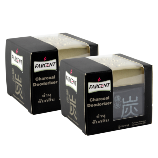 FARCENT CHARCOAL DEO. -CAR 120G*2 FARCENT CHARCOAL DEO. -CAR 120G*2