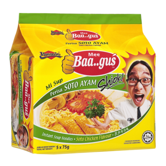 IBUMIE BAAGUS SOTO AYAM 75GM*5