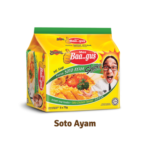 IBUMIE BAAGUS SOTO AYAM 75GM*5