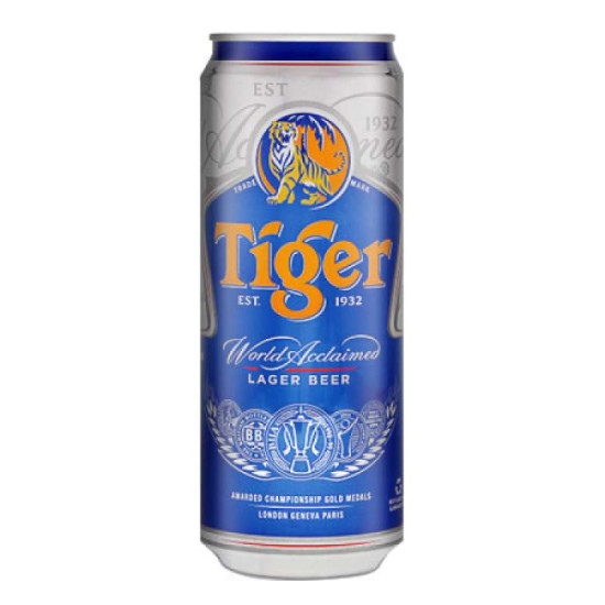 TIGER BEER CAN 500ML