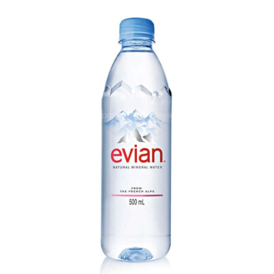 EVIAN MINERAL WATER 500ML