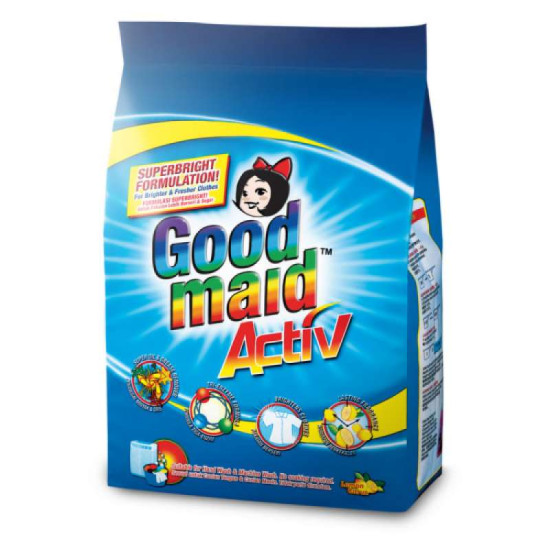 GOODMAID ACTIV DETERGENT POWDER - LEMON CITRUS 2.2