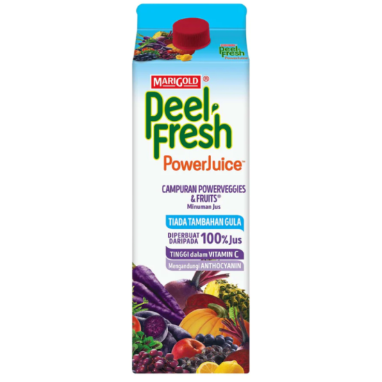 MARIGOLD PEEL FRESH POWER JUICE FRUIT&VEGE 1L