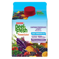 MARIGOLD PEEL FRESH POWERJUICE FRUIT & VEGE 300ML MARIGOLD PEEL FRESH POWERJUICE FRUIT & VEGE 300ML