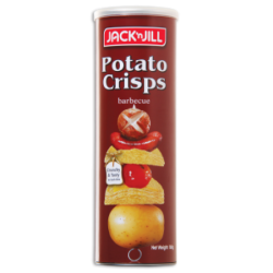 JACK & JILL POTATO CRISP BBQ 160GM JACK & JILL POTATO CRISP BBQ 160GM