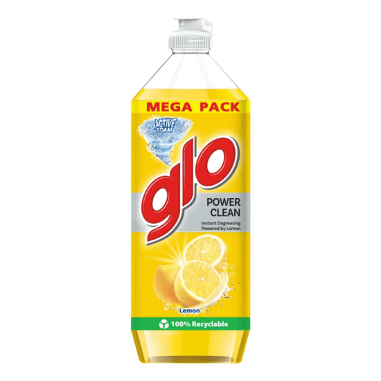 GLO DISHWASHING LEMON 1.2 LITER