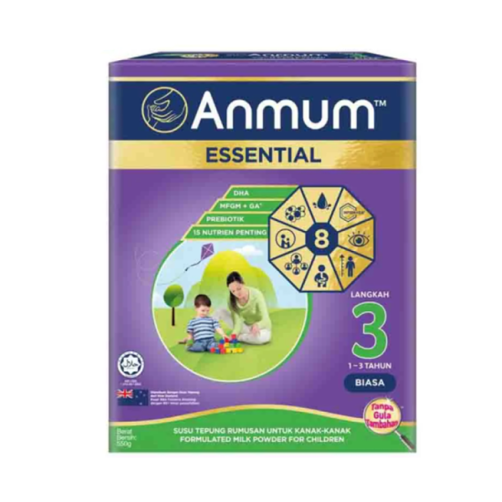 ANMUM ESSENTIAL STEP 3 PLAIN 550G