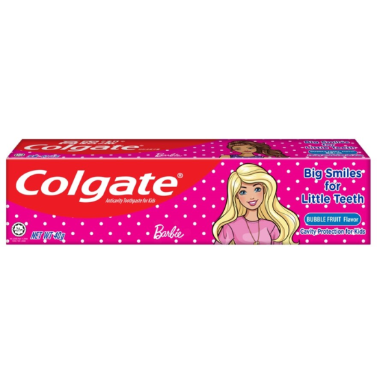 COLGATE TOOTHPASTE KIDS BARBIES 40G