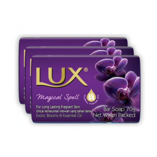 LUX SOAP - MAGIC SPELL 3*70G