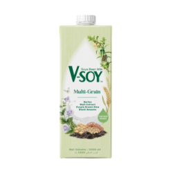 V-SOY MULTIGRAIN SOYA BEAN MILK 1L