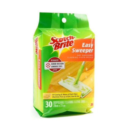 SCOTCH BRITE EASY SWEEPER REFILL 30's