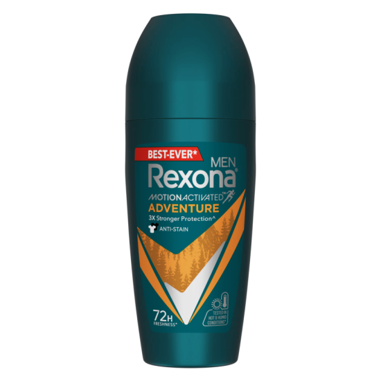 REXONA MEN DEODORANT ROLL ON ADVENTURE 50ML