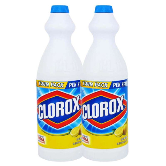 CLOROX BLEACH LEMON (TWIN PACK) 1Lit *2