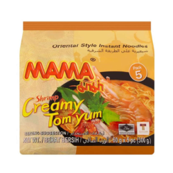 MAMA CREAMY SHRIMP TOMYAM 55GM*5 MAMA CREAMY SHRIMP TOMYAM 55GM*5