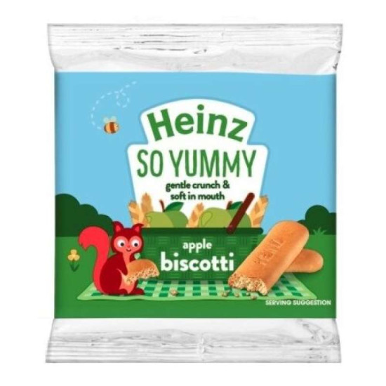 HEINZ SO YUMMY APPLE BISCOTTI 60G