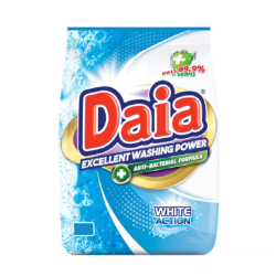 DAIA DETERGENT POWDER WHITE ACTION 2.3KG DAIA DETERGENT POWDER WHITE ACTION 2.3KG