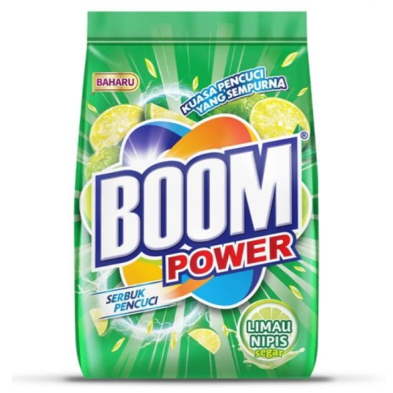 BOOM DETERGENT POWDER LIME 3.8KG