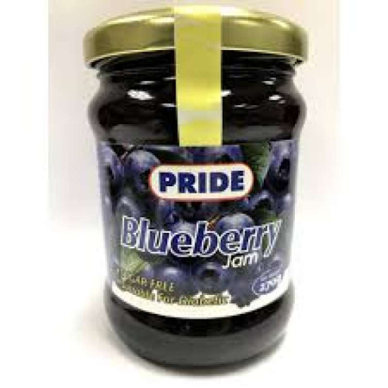 PRIDE SUGAR FREE BLUEBERRY JAM 250GM