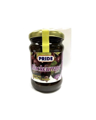 PRIDE SUGAR FREE BLACKCURRANT JAM 250GM
