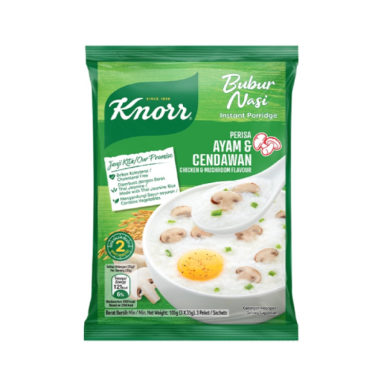 KNORR SACHET PORRIDGE WHITE 35GM