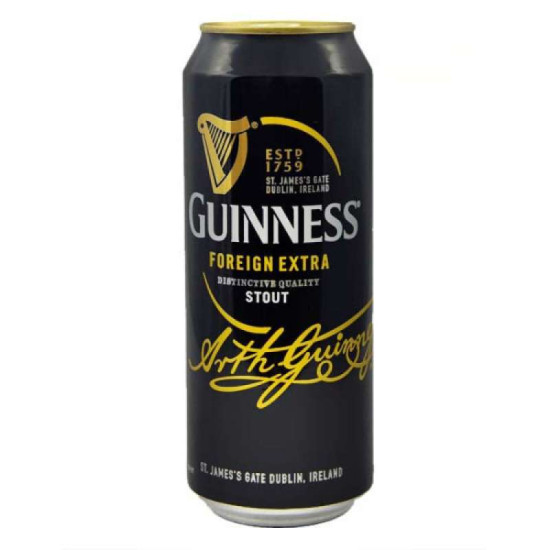 GUINNESS STOUT CAN 500ML