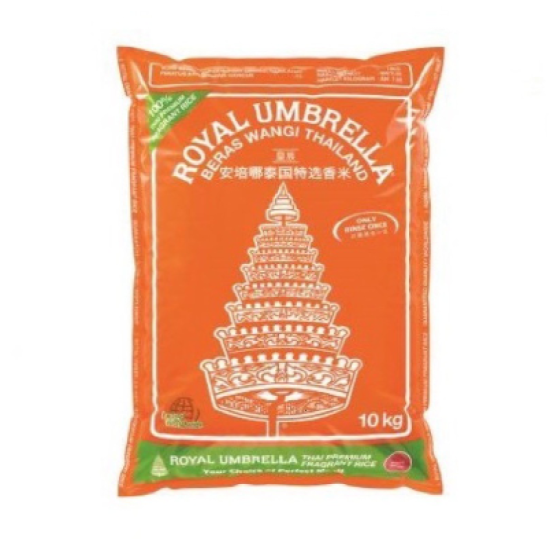 ROYAL UMBRELLA FRAGRANT RICE(OREN) 10KG