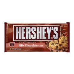 HERSHEY'S BAKING CHIPS MILK CHOC 326GM
