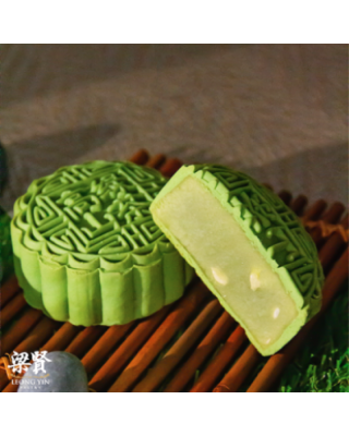 LEONG YIN LOW SUGAR GREEN TEA MOONCAKE