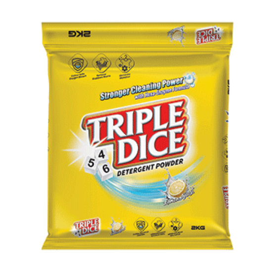TRIPLE DICE POWDER LEMON 2KG TRIPLE DICE POWDER LEMON 2KG