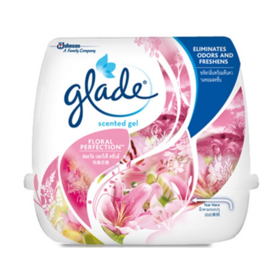 GLADE - SCENTED GEL FLORAL 180G