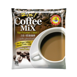 SALUTE BRAND 2IN1 COFFEE MIX NO SUGAR ADDED 12GM*2 SALUTE BRAND 2IN1 COFFEE MIX NO SUGAR ADDED 12GM*2