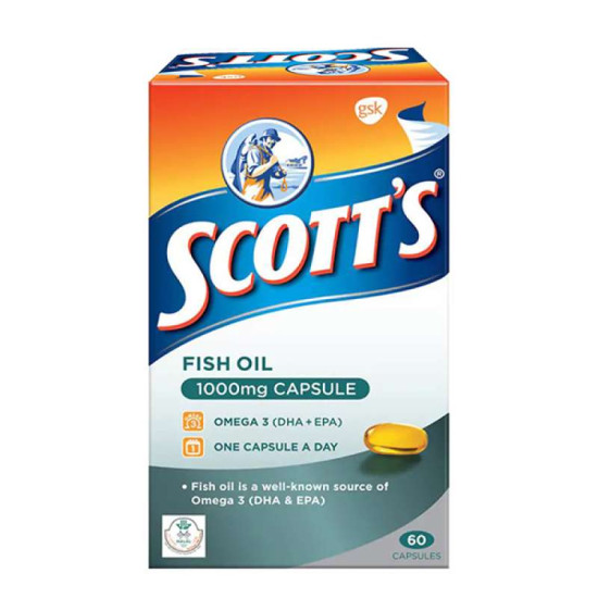 SCOTT'S FISH OIL CAPS 1000MG SCOTT'S FISH OIL CAPS 1000MG
